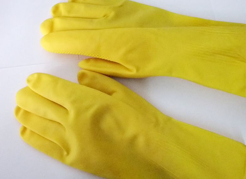 三三梅花工业乳胶手套（加长加厚）